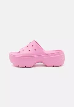 Тапочки Stomp Slide Unisex Crocs, фуксия