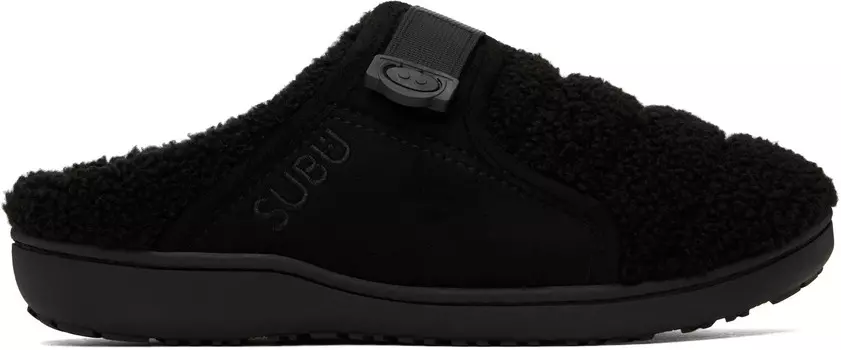Тапочки SUBU Edition Belt Line A.P.C., черный