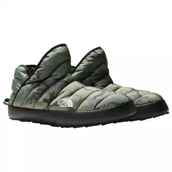 Тапочки The North Face Thermoball Traction Bootie, цвет Thyme Brushwood Camo Print/TNF Black