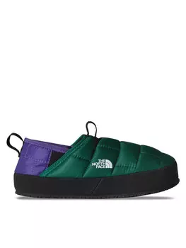 Тапочки The North Face, зеленый