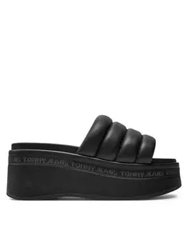 Тапочки Tommy Jeans, черный
