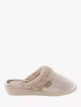 Тапочки totes Sparkle Velour Heeled Mule