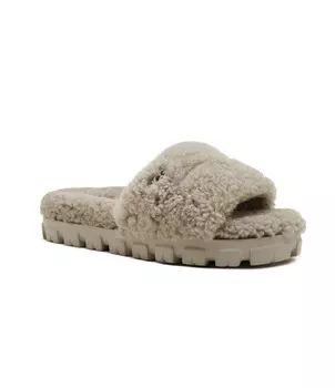 Тапочки UGG Cozetta Curly, серый