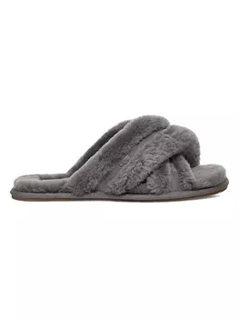 Тапочки UGG Lammfell Scuffita, серый