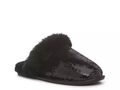 Тапочки UGG Scuffette II Mirror Ball, черные