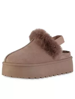 Тапочки VAN HILL Pantoffeln Ava, хаки