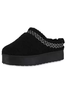 Тапочки Van Hill Slippers Leona, черный