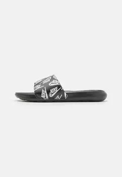Тапочки VICTORI ONE SLIDE PRINT Nike, черный/белый