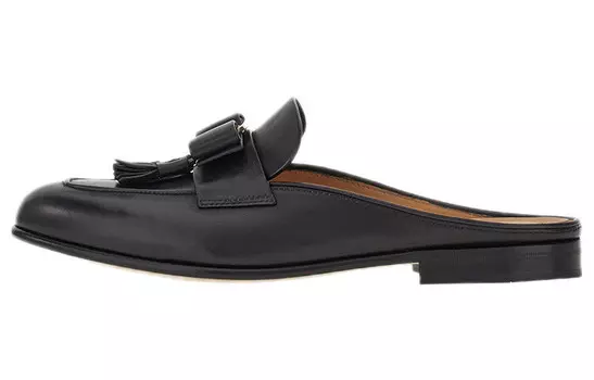 Тапочки женские Ferragamo Vara, черный