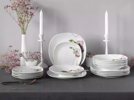 Тарелки CreaTable, белый
