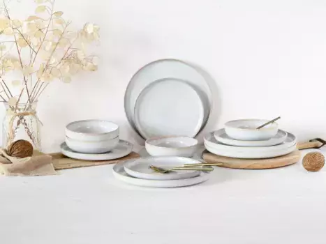 Тарелки CreaTable, белый