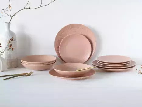Тарелки CreaTable, красный