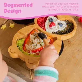 Тарелки Tiny Dining, розовый