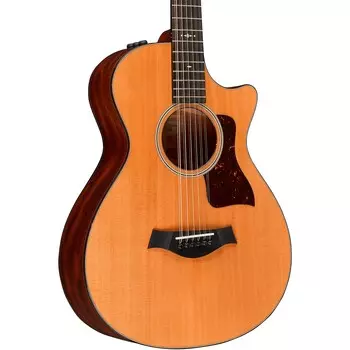 Taylor 2022 552ce V-Class 12-ладовая 12-струнная акусто-электрическая гитара Grand Concert Natural