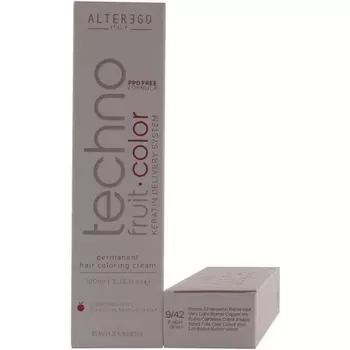 Technofruit Color 9/42 Очень светлый блондин Медный ирис 100мл, Alterego