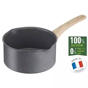 TEFAL G2662802 Кастрюля NATURAL FORCE 16 см/1,5 л, Mineralia + антипригарное покрытие, все плиты, включая индукционные