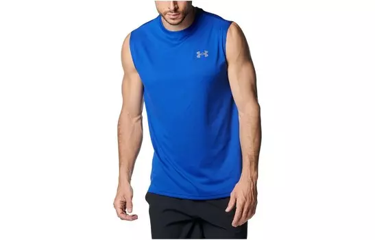 Технический майка мужская королевский синий Under Armour, синий