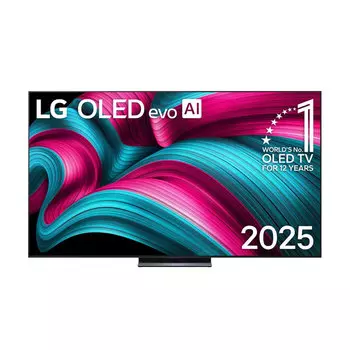 Телевизор LG OLED Evo C5, 65", 4K, OLED, 144 Гц, чёрный