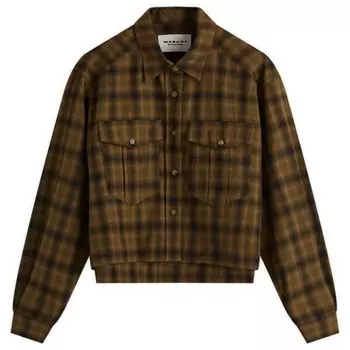 Телина рубашка Isabel Marant toile, хаки
