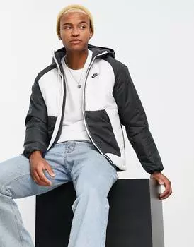 Темно-серая/фантомная тканая куртка Nike legacy