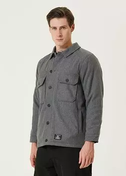Темно-серая верхняя рубашка Alpha Industries