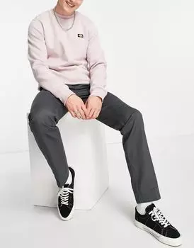 Темно-серые рабочие брюки узкого кроя Dickies 872 - серые