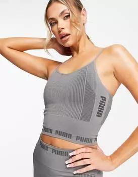 Спортивный бюстгальтер Puma Training Evoknit, серый