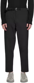 Темно-синие брюки с поясом ZEGNA