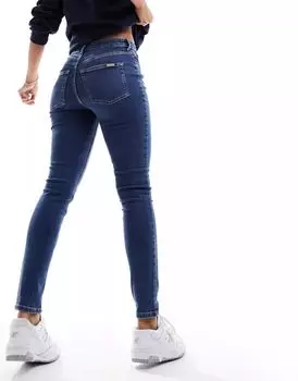 Темно-синие джинсы скинни ASOS Ultimate