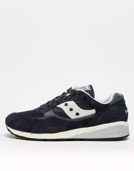 Темно-синие и серые кроссовки Saucony Shadow 6000