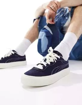 Темно-синие кроссовки Puma Capri