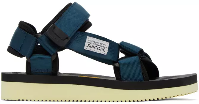 Темно-синие сандалии DEPA-V2 Suicoke