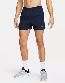 Темно-синие шорты Nike Dri-FIT Challenger с внутренним швом 5 дюймов