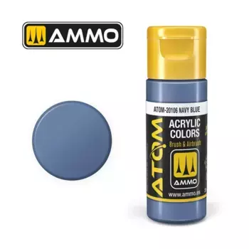 Темно-синий, ATOM Acrylic Paints