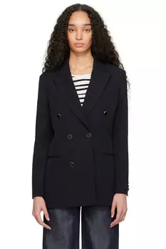 Темно-синий блейзер Anastasia Barbieri Edition Corta A.P.C.