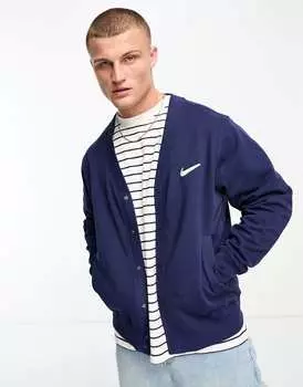 Темно-синий кардиган Nike Trend