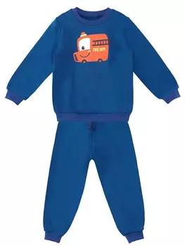 Темно-синий спортивный костюм для мальчика-пожарного для мальчика Denokids
