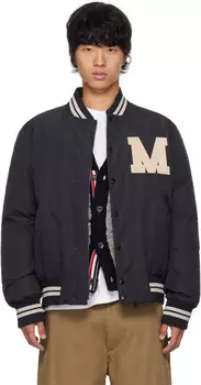 Темно-синяя куртка-бомбер Lateltin Down Moncler