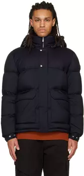 Темно-синяя пуховая куртка Ivraie Moncler