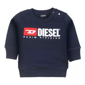 Темно-синяя толстовка Diesel, синий