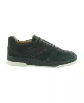 Темные замшевые низкие кеды Filling Pieces, зеленый