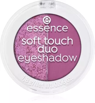 Тени для век essence Soft Touch Duo, 02 Berry Crush 1 g