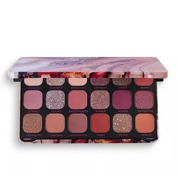 Тени для век Forever flawless eyeshadow palette Revolution make up, 19,8 г, allure