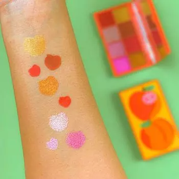 Тени для век Paleta de sombras Mini Tasty Peach I Heart Revolution, Multicolor