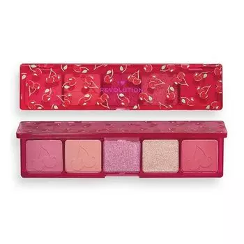 Тени для век Paletas de sombras Mini Match I Heart Revolution, Cherry Please