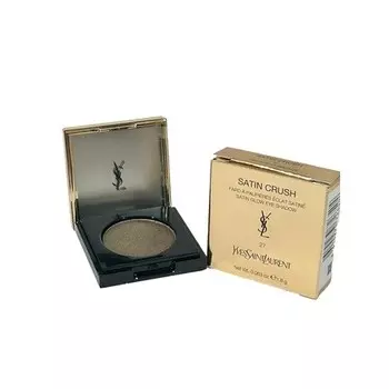 Тени для век Satin Crush Satin Glow 0,063 унции 1,8 г Цвет #27 Декадентская бронза Yves Saint Laurent