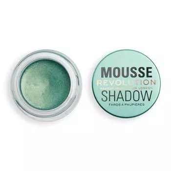 Тени Revolution Mousse Shadow, Emerald Green