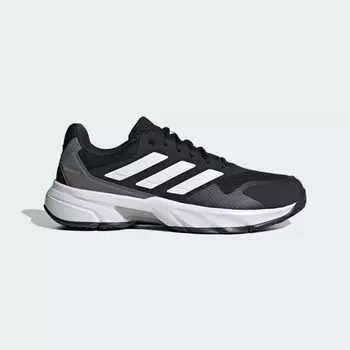 Теннисные туфли CourtJam Control 3 Adidas, цвет Core Black/Cloud White/Grey Four