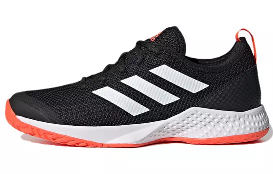Теннисные туфли мужские низкие черные/белые/красные Adidas