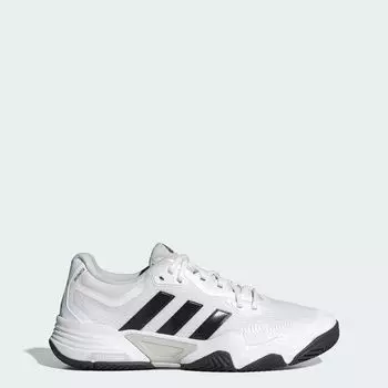 Теннисные туфли Solematch Control 2 Adidas, цвет Cloud White/Black Blue Met./Silver Metallic